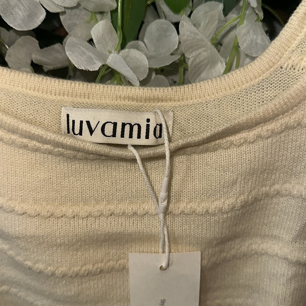 Luxxel Women's Beige Tank Top - Picture 3 of 4